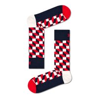 Happy Socks 4er Pack Unisex Socken - Geschenkbox, Classics, gemischte Farben Classic Navy 2 36-40