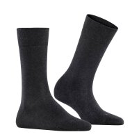 FALKE Damen Socken Multipack - Sensitive London, Kurzsocken, einfarbig Anthrazit 35-38 2er Pack (2x1P)