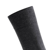 FALKE Damen Socken Multipack - Sensitive London, Kurzsocken, einfarbig Anthrazit 35-38 2er Pack (2x1P)