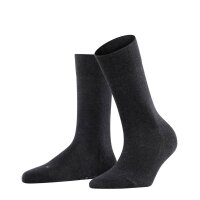 FALKE Damen Socken Multipack - Sensitive London, Kurzsocken, einfarbig Anthrazit 39-42 2er Pack (2x1P)