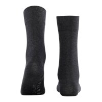 FALKE Damen Socken Multipack - Sensitive London, Kurzsocken, einfarbig Anthrazit 39-42 2er Pack (2x1P)