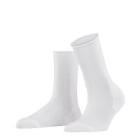 FALKE Ladies Socks Active Breeze - Uni, roll cuffs, Lyocell fibre, 35-42 White 39-42 (UK 6-8)