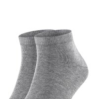 FALKE Herren Socken, Multipack - Happy, Sneakersocken, Baumwolle Grau 39-42 8er Pack (4x2P)