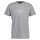GANT Mens T-Shirt - REG TONAL SHIELD T-SHIRT, round neck, cotton, embroidery Grey M (Medium)