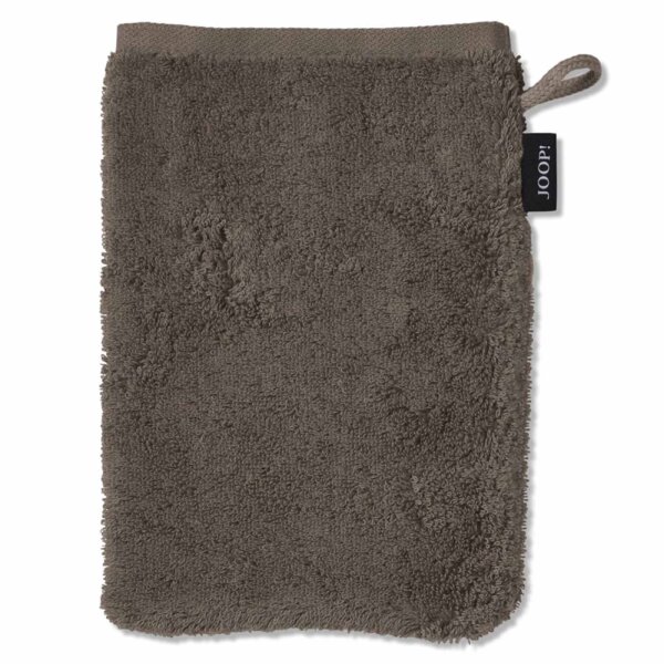 JOOP! Washcloth - Wash glove, doubleface, terry towelling Mocca 16x22cm