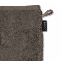 JOOP! Washcloth - Wash glove, doubleface, terry towelling Mocca 16x22cm