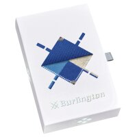 Burlington Mens Socks, 2 Pack - Basic Gift Box - Mixed 2-Pack, Cotton, One Size Medium blue 40-46