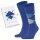 Burlington Mens Socks, 2 Pack - Basic Gift Box - Mixed 2-Pack, Cotton, One Size Medium blue 40-46