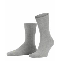 FALKE Unisex Sportsocken Multipack - Run, Freizeitsocken, unifarben Hellgrau 37-38 2er Pack (2x1P)
