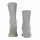 FALKE Unisex Sports Socks - Run, casual Socks, unicoloured Light Grey 37-38 (UK 4-5)