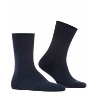 FALKE Unisex Sports Socks - Run, casual Socks, unicoloured Marine 44-45 (UK 9.5-10.5)