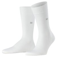 Burlington Mens Socks - DUBLIN, Short Sock, Logo, One Size, plain