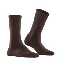 FALKE Damen Socken - Vorteilspack, Family SO, Kurzsocken, einfarbig  Dunkelbraun 39-42 4 Paar (4x1P)