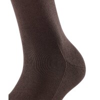 FALKE Damen Socken - Vorteilspack, Family SO, Kurzsocken, einfarbig  Dunkelbraun 39-42 4 Paar (4x1P)
