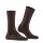 FALKE Damen Socken - Vorteilspack, Family SO, Kurzsocken, einfarbig  Dunkelbraun 39-42 4 Paar (4x1P)