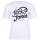 JACK&JONES Herren T-Shirt, 5er Pack - JJLEOGRA TEE CREW NECK, Kurzarm, Rundhals, Baumwolle, Logo-Print Weiß/Schwarz M