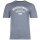 JACK&JONES Herren T-Shirt, 5er Pack - JJLEOGRA TEE CREW NECK, Kurzarm, Rundhals, Baumwolle, Logo-Print Schwarz/Weiß/Blau/Grün S