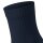 FALKE Unisex Socken - Kurzsocken, Baumwollmischung, Run Rib, Bündchen, einfarbig Dunkelblau 44-45