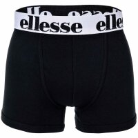 ellesse Herren Boxer Shorts, 7er Pack - Yema 7 Pack Boxer Shorts, Logo, Cotton Stretch Schwarz/Blau/Rot/Grau XL
