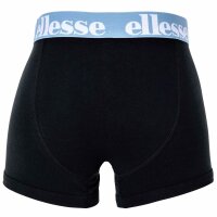 ellesse Herren Boxer Shorts, 7er Pack - Yema 7 Pack Boxer Shorts, Logo, Cotton Stretch Schwarz/Blau/Rot/Grau XL