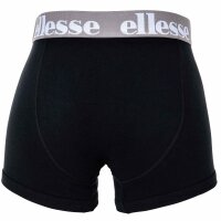 ellesse Herren Boxer Shorts, 7er Pack - Yema 7 Pack Boxer Shorts, Logo, Cotton Stretch Schwarz/Blau/Rot/Grau XL