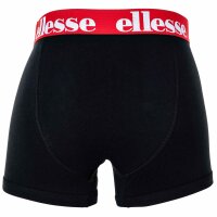ellesse Mens Boxer Shorts, 7 Pack - Yema 7 Pack Boxer Shorts, Logo, Cotton Stretch Black/Blue/Red/Grey XL (X-Large)