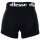 ellesse Herren Boxer Shorts, 7er Pack - Yema 7 Pack Boxer Shorts, Logo, Cotton Stretch Schwarz/Blau/Rot/Grau XL