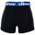 ellesse Herren Boxer Shorts, 7er Pack - Yema 7 Pack Boxer Shorts, Logo, Cotton Stretch Schwarz/Blau/Rot/Grau XL