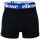 ellesse Mens Boxer Shorts, 7 Pack - Yema 7 Pack Boxer Shorts, Logo, Cotton Stretch Black/Blue/Red/Grey XL (X-Large)
