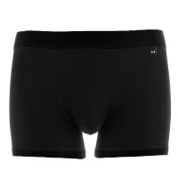 GÖTZBURG Herren Boxershorts, 2er Pack - X-lastic, Unterwäsche, Unterhosen, Logo, einfarbig Schwarz M