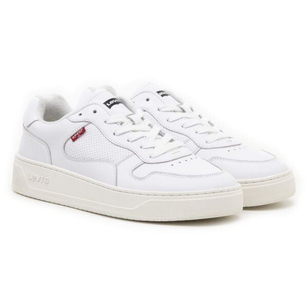 LEVIS mens trainer - Glide, trainers, leather, solid colour