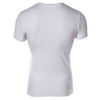 EMPORIO ARMANI Mens T-Shirt Pack of 2 - Crew Neck, Round Neck, Half Sleeve, Plain White S (Small)