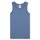 Sanetta Jungen Unterhemd, 2er Pack - Top, Shirt, ärmellos, Bio-Baumwolle, Dino Beige/Blau 116
