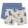 Sanetta Jungen Shorts, 2er Pack - Pants, Unterhosen, Baumwoll-Stretch, Dino Beige/Blau 140