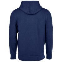 ellesse Herren Hoodie, PERSHUTA - Sweatshirt, Kapuze, Tasche, Logo, lang, einfarbig Dunkelblau L