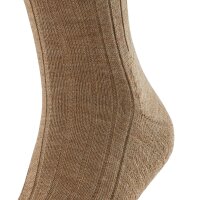 FALKE Men Socks - Carpet in Shoe, Merino Wool, plain Colours Brown 41-42 (UK 7-8)