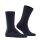 FALKE Herren Socken Multipack - Teppich im Schuh, Merinowolle, Unifarben Dunkelblau 45-46 2er Pack (2x1P)