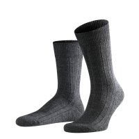 FALKE Herren Socken Multipack - Teppich im Schuh, Merinowolle, Unifarben anthrazit 41-42 4er Pack (4x1P)