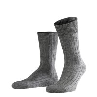 FALKE Men Socks - Carpet in Shoe, Merino Wool, plain Colours anthracite 41-42 (UK 7-8)