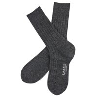 FALKE Men Socks - Carpet in Shoe, Merino Wool, plain Colours anthracite 41-42 (UK 7-8)