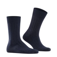 FALKE Men Socks - Carpet in Shoe, Merino Wool, plain Colours Dark blue 45-46 (UK 10-11)