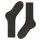 FALKE Mens socks - Family SO, all-rounder socks, plain, cotton blend dark brown 39-42 (UK 6-8)