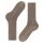 FALKE Mens socks - Family SO, all-rounder socks, plain, cotton blend Nut Melange 43-46 (UK 9-11)