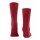 FALKE Herren Socken Multipack - Family SO, Allrounder Strümpfe, Uni, Baumwollmischung Rot 43-46 4er Pack (4x1P)