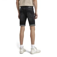 G-STAR mens denim shorts - 3301 Slim Short, short trousers, denim, super stretch Black 29W