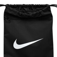 Nike Unisex Sporttasche - Brasilia 9.5, Turnbeutel, Training, 18 l, 51x36x5cm Schwarz