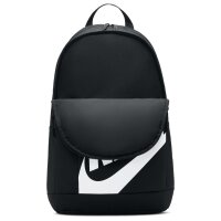 Nike Unisex Rucksack - Elemental Backpack, Logo-Print, 21 l, 48,5x30,5x15cm Schwarz