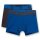 Sanetta boys shorts, 2-pack - pants, pants, stretch cotton, football Blue/Grey 092