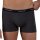 CECEBA Mens Shorts - Boxer shorts, Pants, Basic, Cotton Stretch, plain Black/Grey M (Medium)