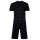 LACOSTE Mens Pyjama Set, 2-piece - Pyjama Loungewear Set, Short, All-Over Minicroc Print, Round Neck, Jersey